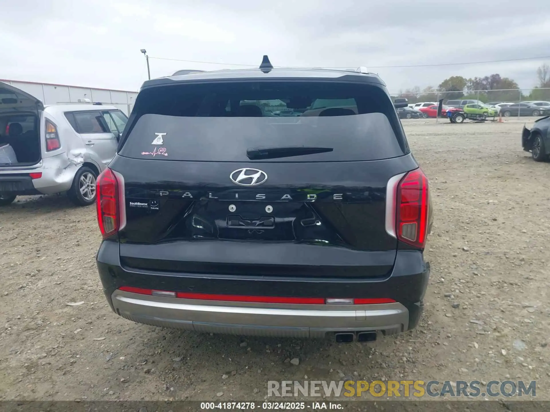 16 Photograph of a damaged car KM8R74GE4PU514833 HYUNDAI PALISADE 2023