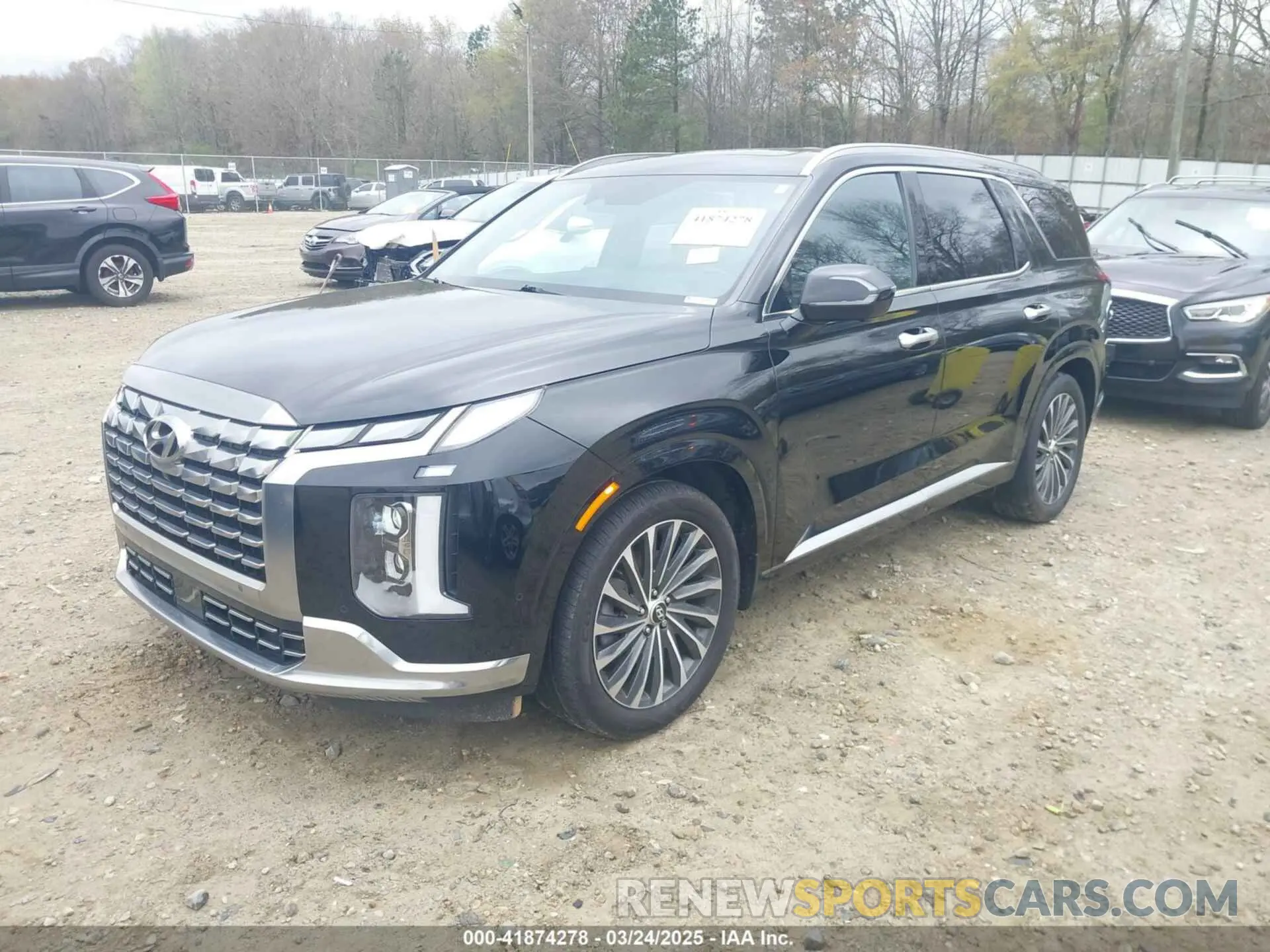 2 Photograph of a damaged car KM8R74GE4PU514833 HYUNDAI PALISADE 2023