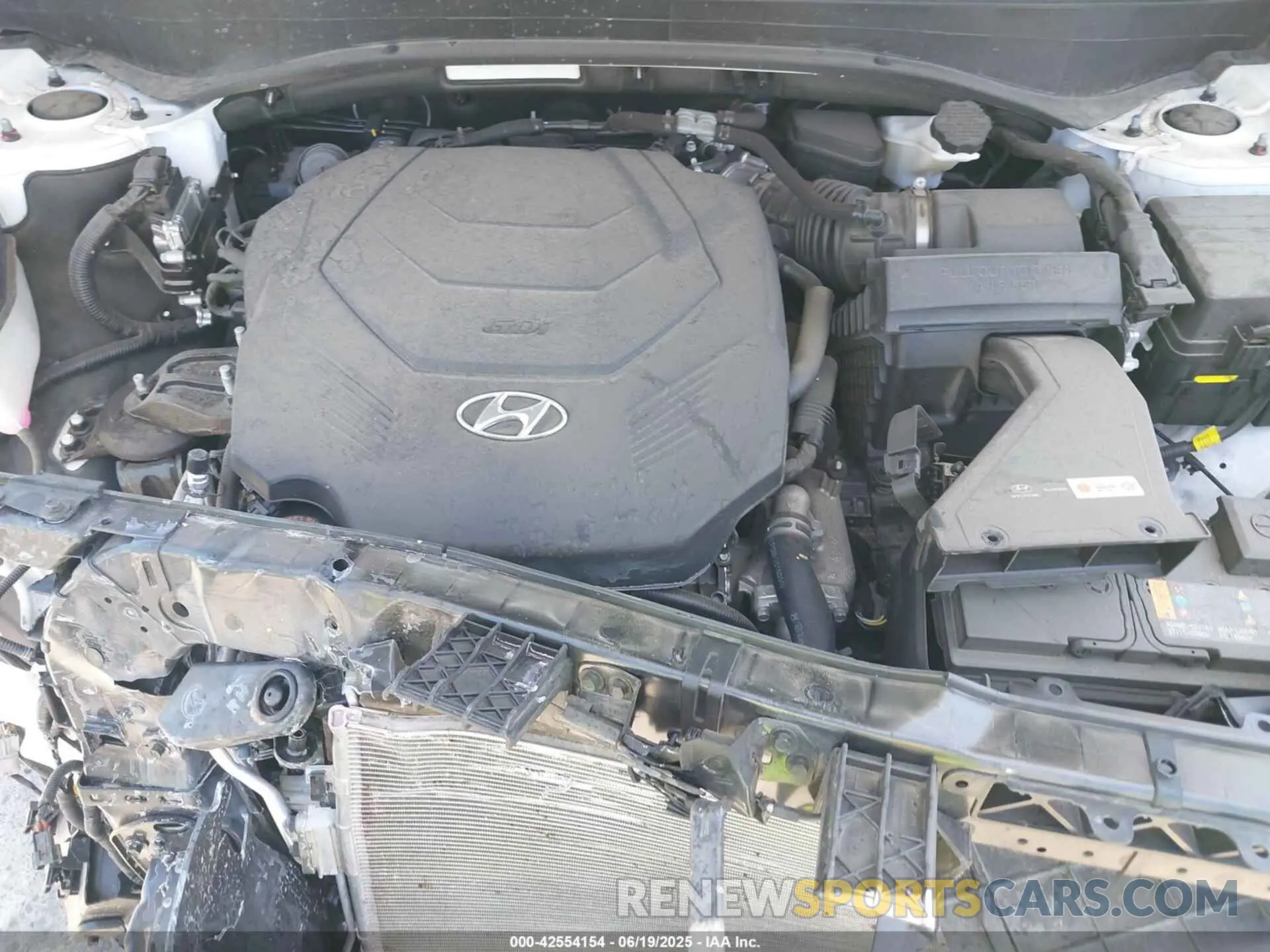 10 Photograph of a damaged car KM8R74GE4PU593825 HYUNDAI PALISADE 2023