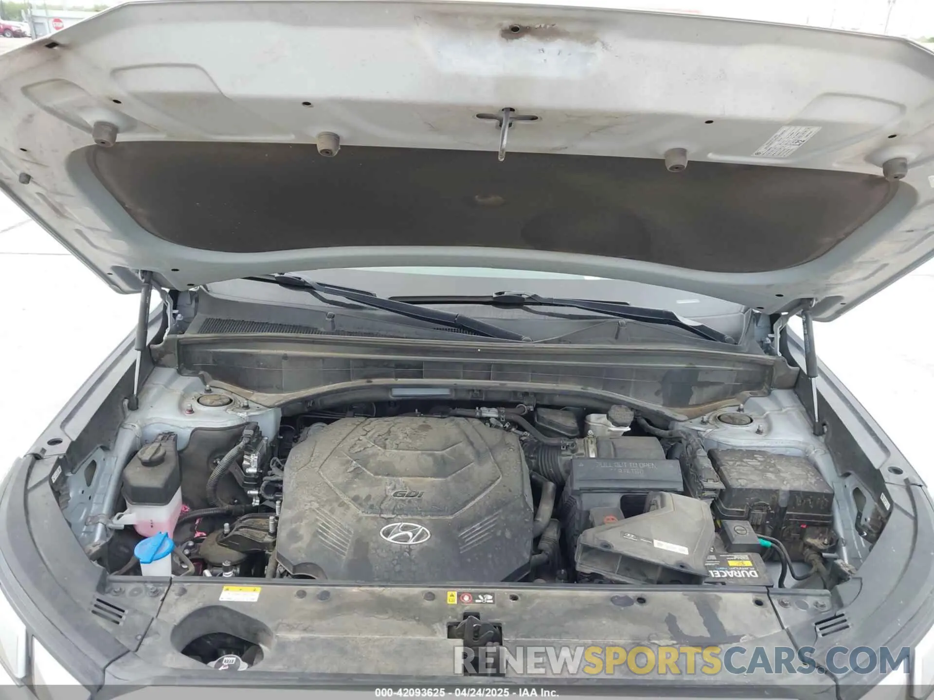 10 Photograph of a damaged car KM8R74GE5PU551034 HYUNDAI PALISADE 2023