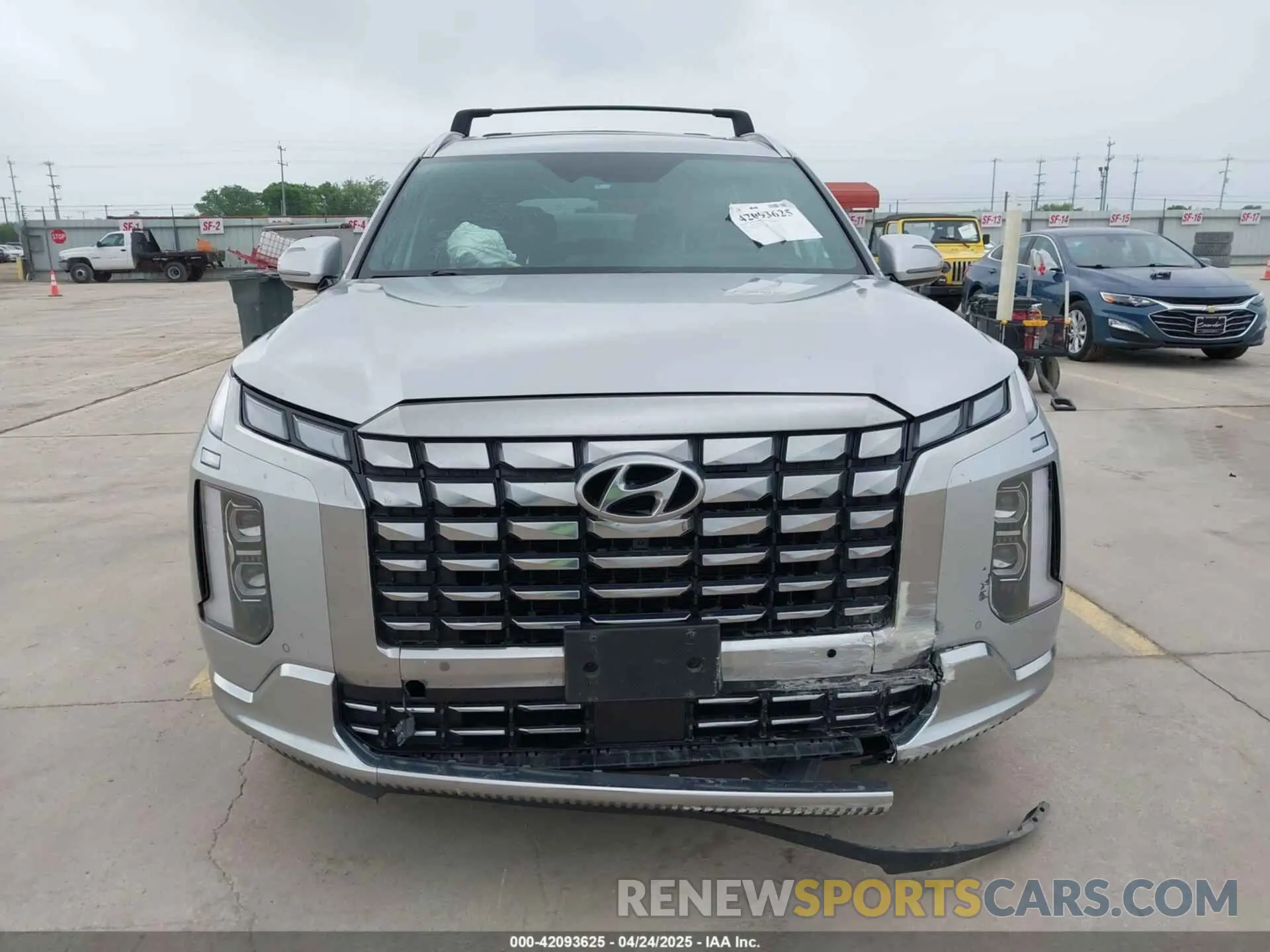12 Photograph of a damaged car KM8R74GE5PU551034 HYUNDAI PALISADE 2023