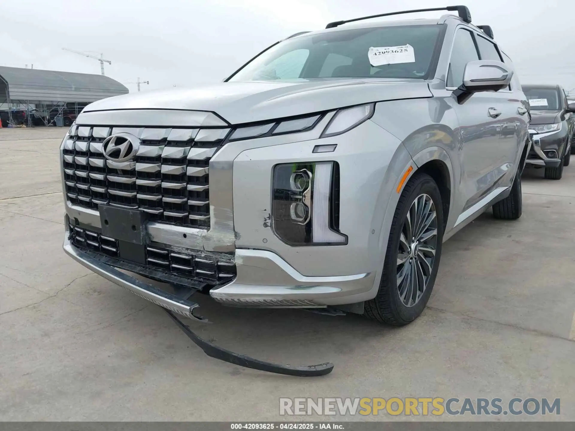 6 Photograph of a damaged car KM8R74GE5PU551034 HYUNDAI PALISADE 2023