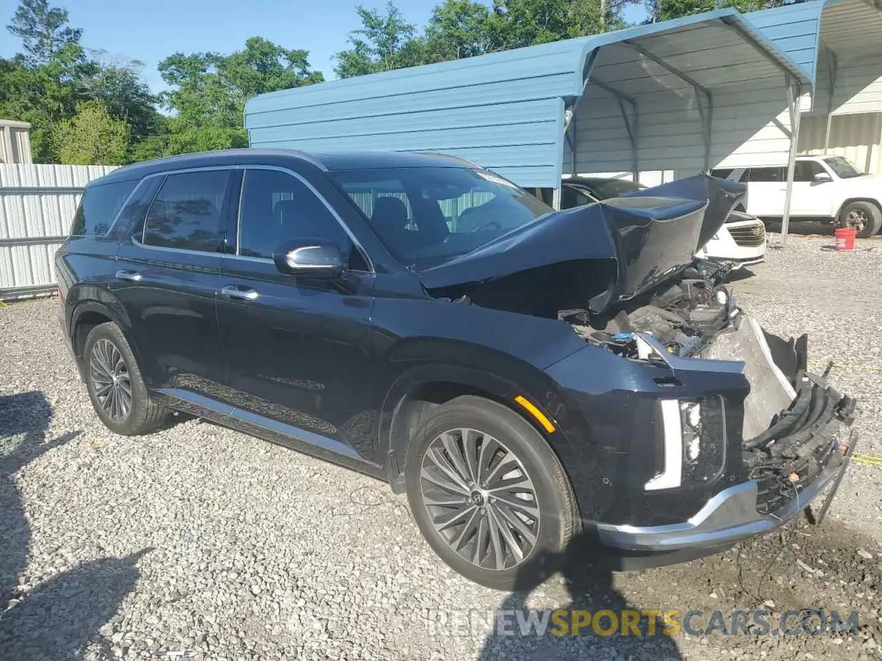 4 Photograph of a damaged car KM8R74GE5PU580257 HYUNDAI PALISADE 2023