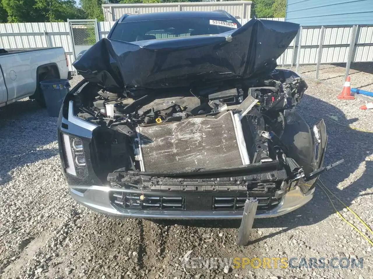 5 Photograph of a damaged car KM8R74GE5PU580257 HYUNDAI PALISADE 2023