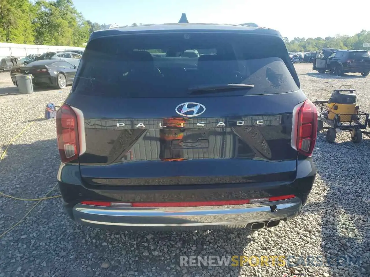 6 Photograph of a damaged car KM8R74GE5PU580257 HYUNDAI PALISADE 2023