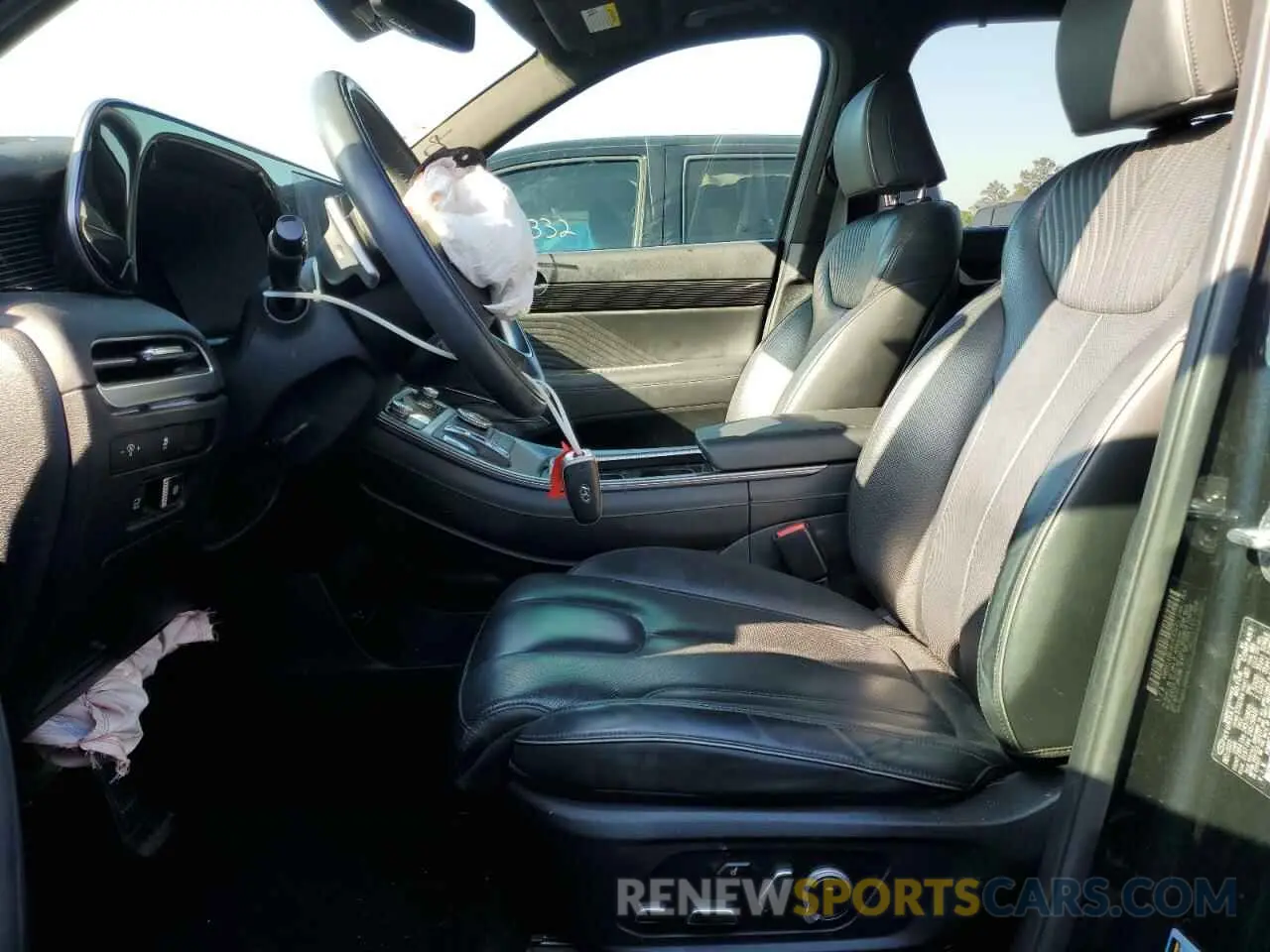 7 Photograph of a damaged car KM8R74GE5PU580257 HYUNDAI PALISADE 2023