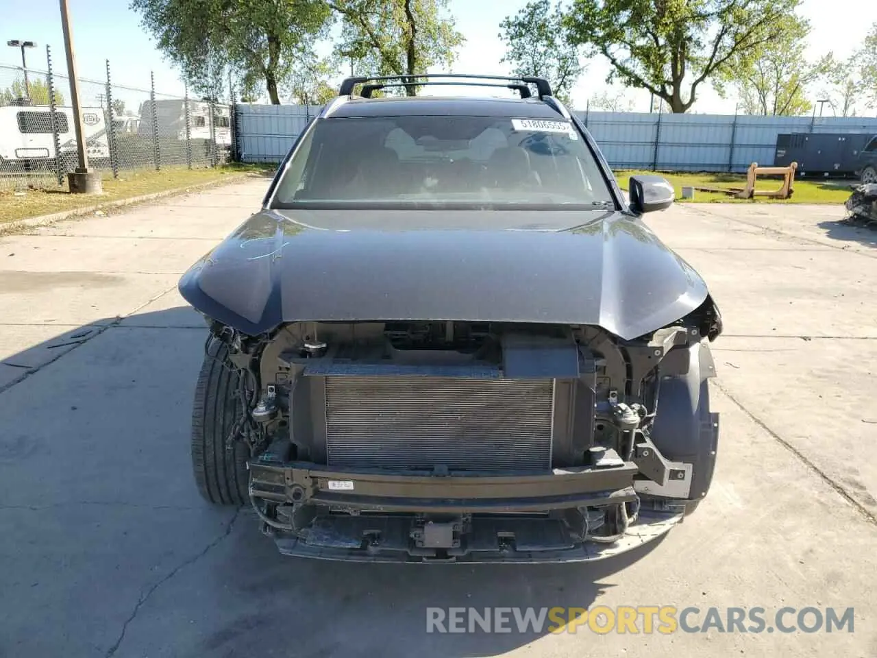 5 Photograph of a damaged car KM8R74GE5PU601026 HYUNDAI PALISADE 2023