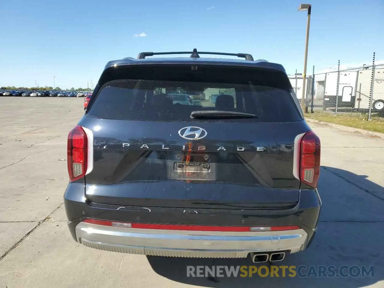 6 Photograph of a damaged car KM8R74GE5PU601026 HYUNDAI PALISADE 2023