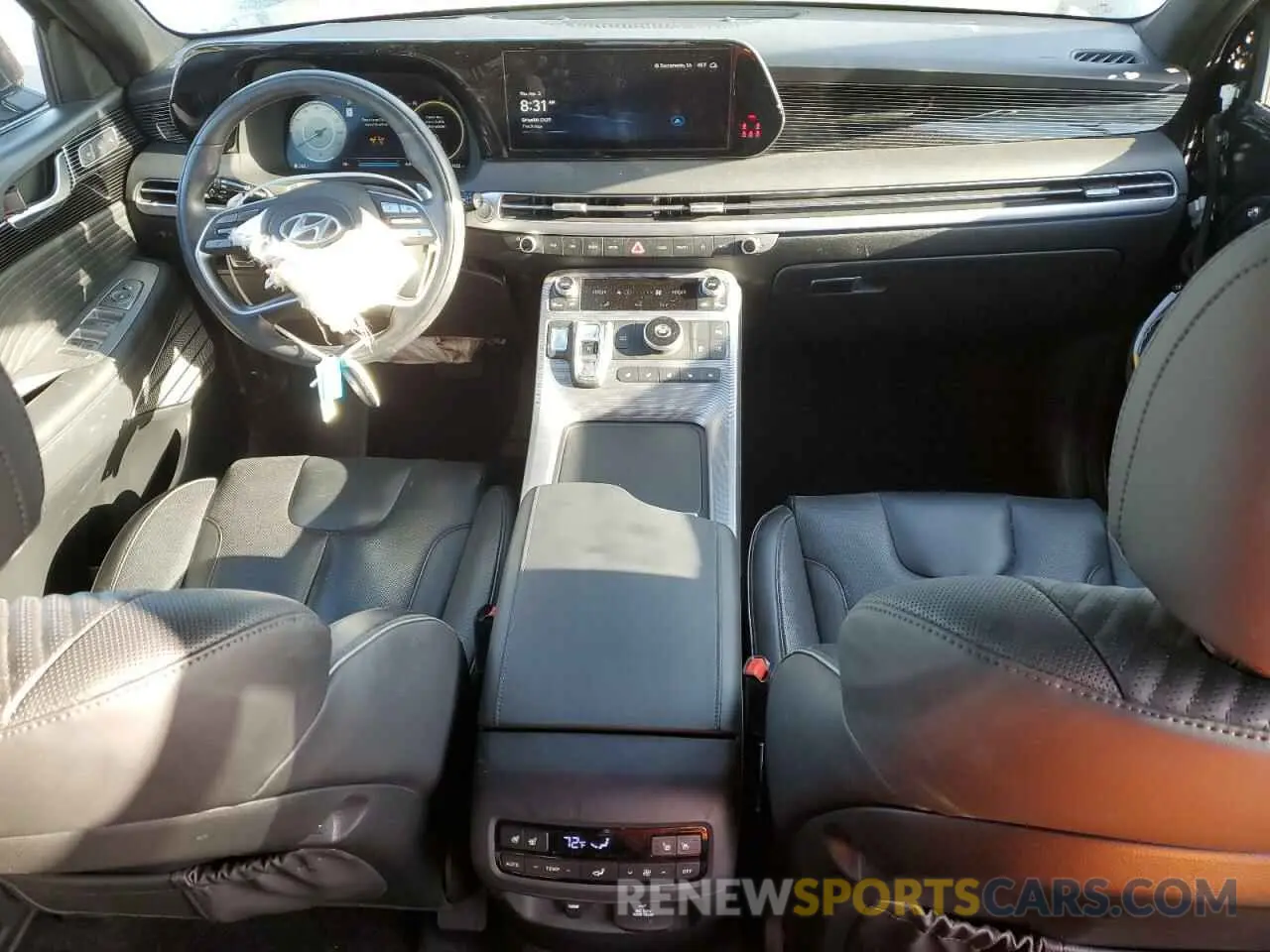 8 Photograph of a damaged car KM8R74GE5PU601026 HYUNDAI PALISADE 2023