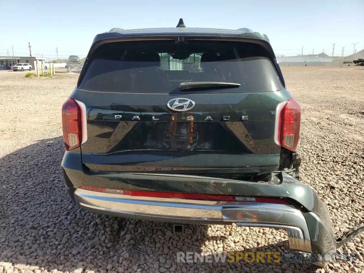 6 Photograph of a damaged car KM8R74GE7PU498773 HYUNDAI PALISADE 2023