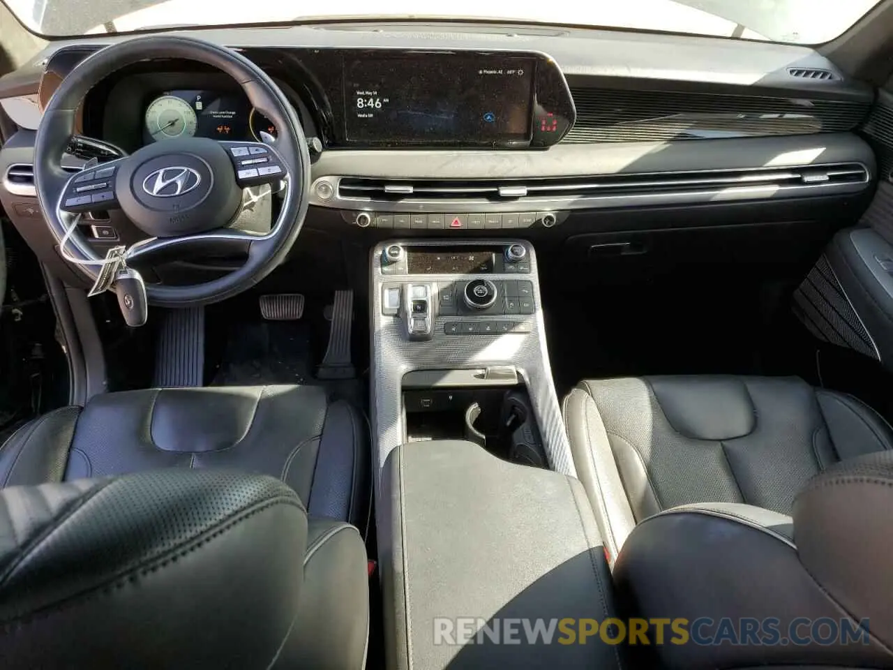 8 Photograph of a damaged car KM8R74GE7PU498773 HYUNDAI PALISADE 2023