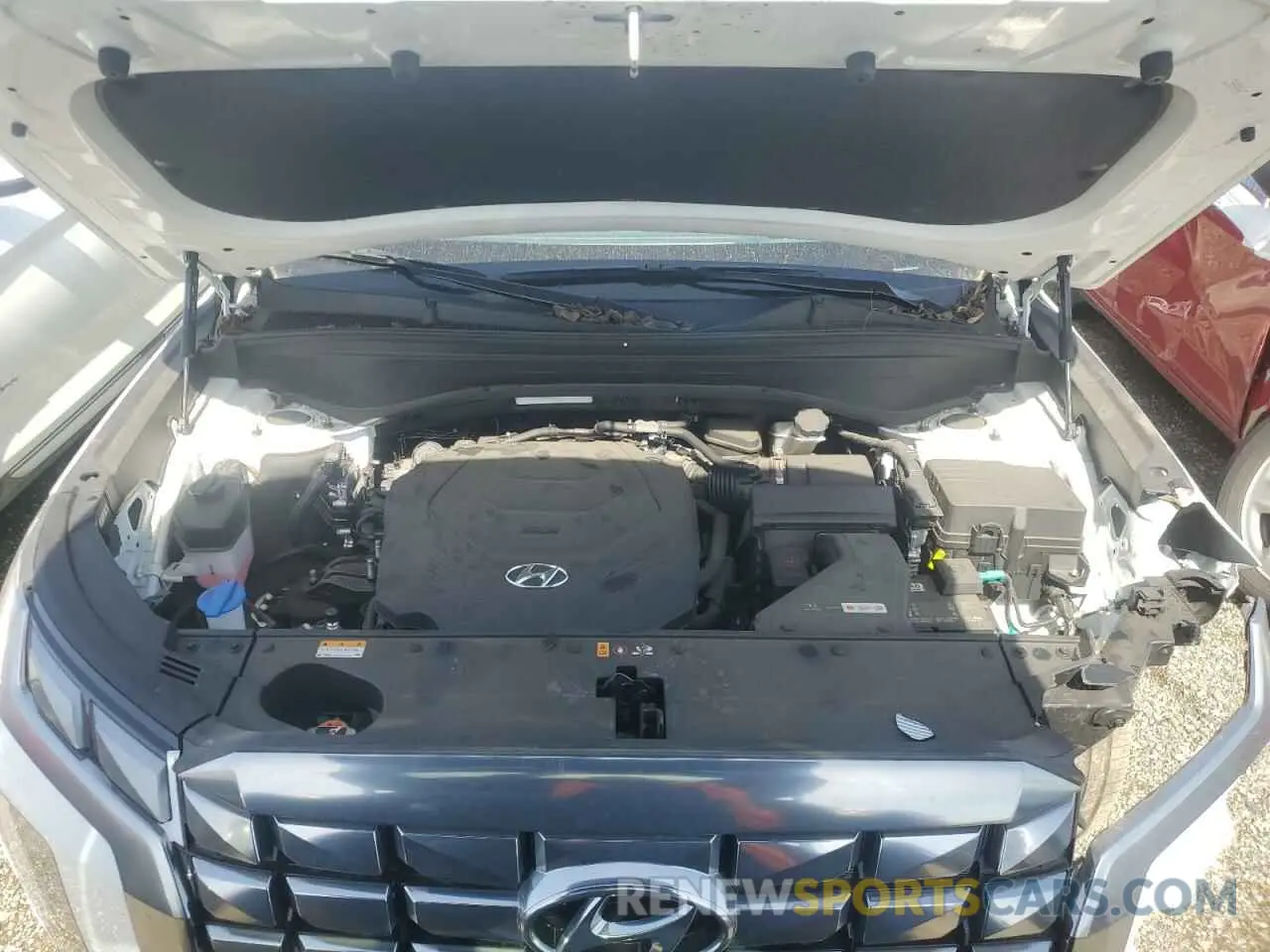 14 Photograph of a damaged car KM8R74GE7PU516883 HYUNDAI PALISADE 2023