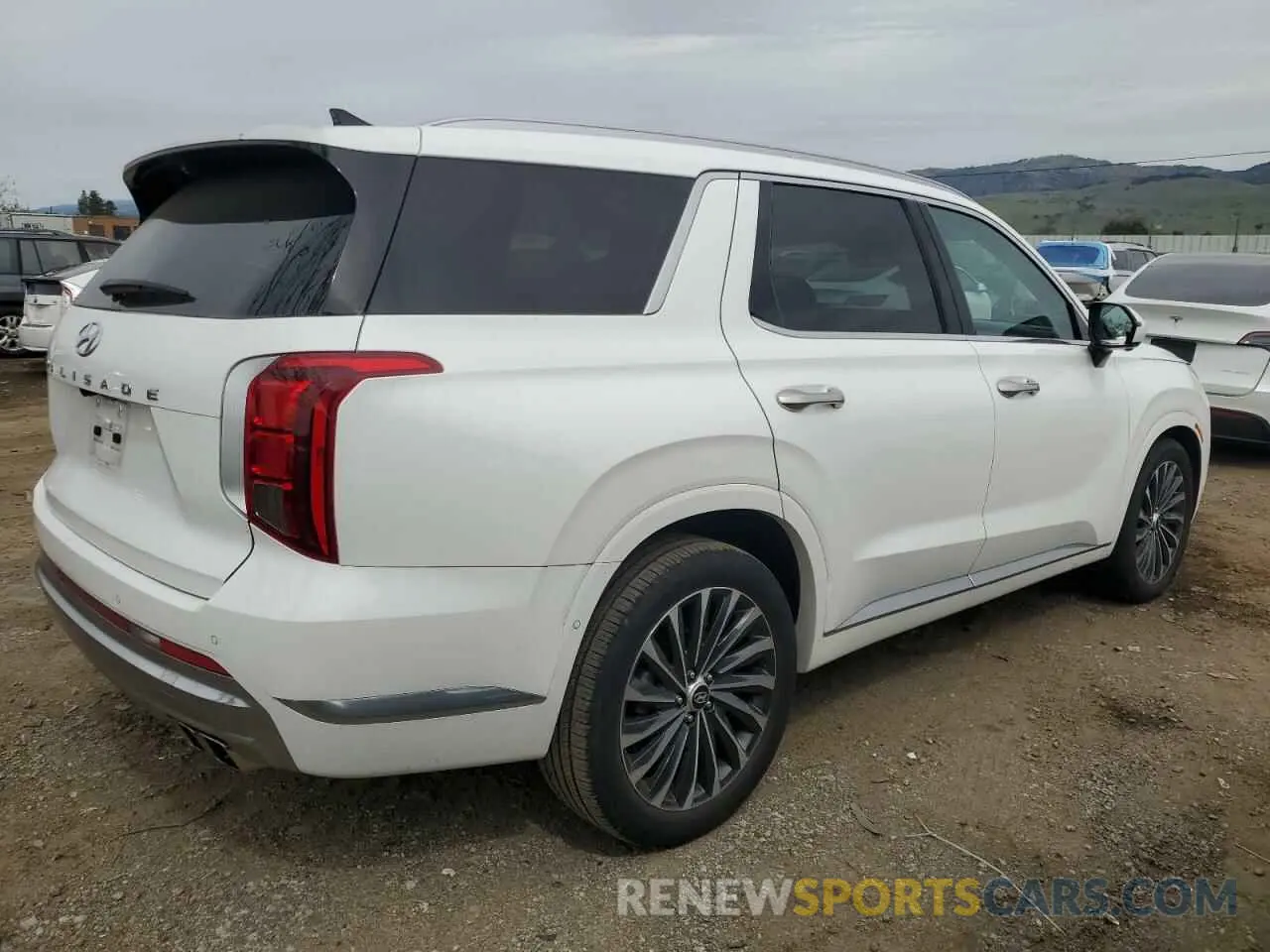 3 Photograph of a damaged car KM8R74GE7PU516883 HYUNDAI PALISADE 2023
