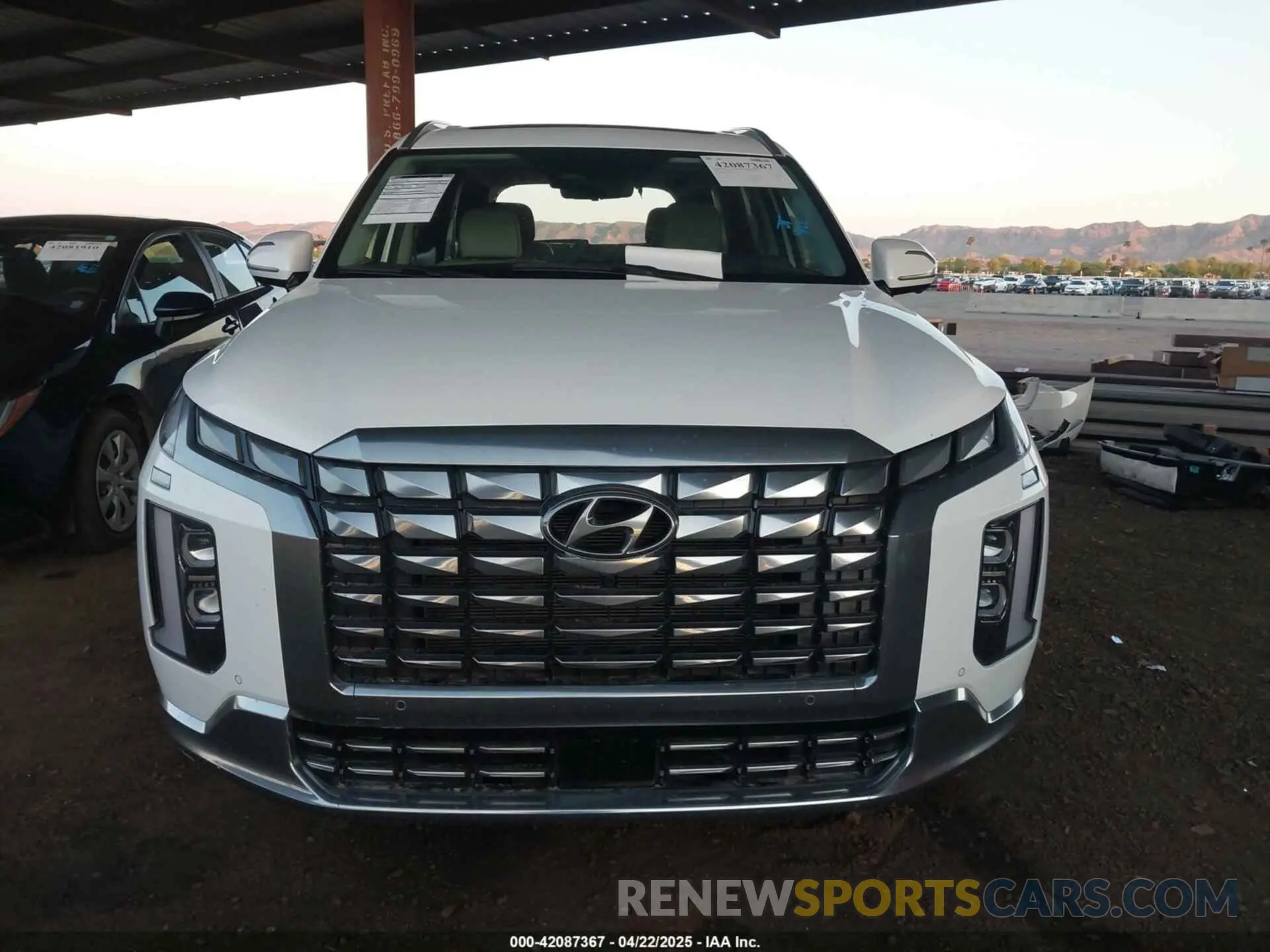 13 Photograph of a damaged car KM8R74GE7PU590854 HYUNDAI PALISADE 2023