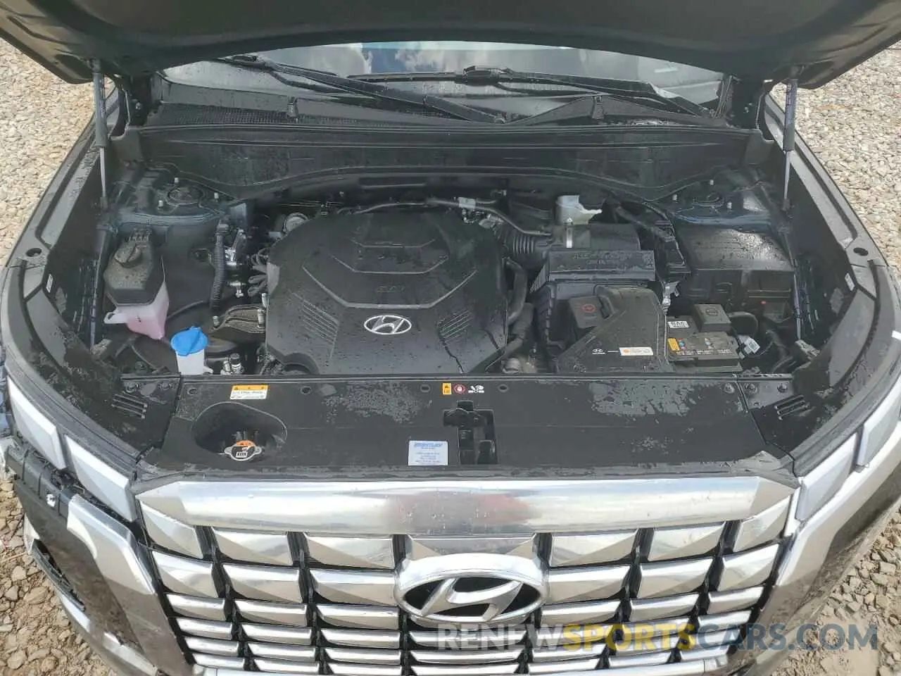 12 Photograph of a damaged car KM8R74GE9PU626706 HYUNDAI PALISADE 2023