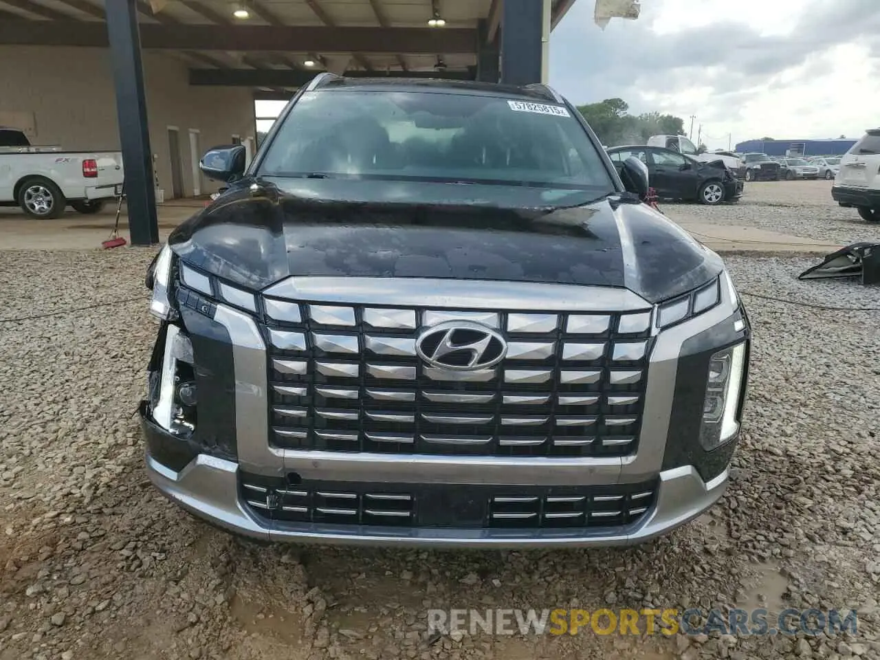 5 Photograph of a damaged car KM8R74GE9PU626706 HYUNDAI PALISADE 2023