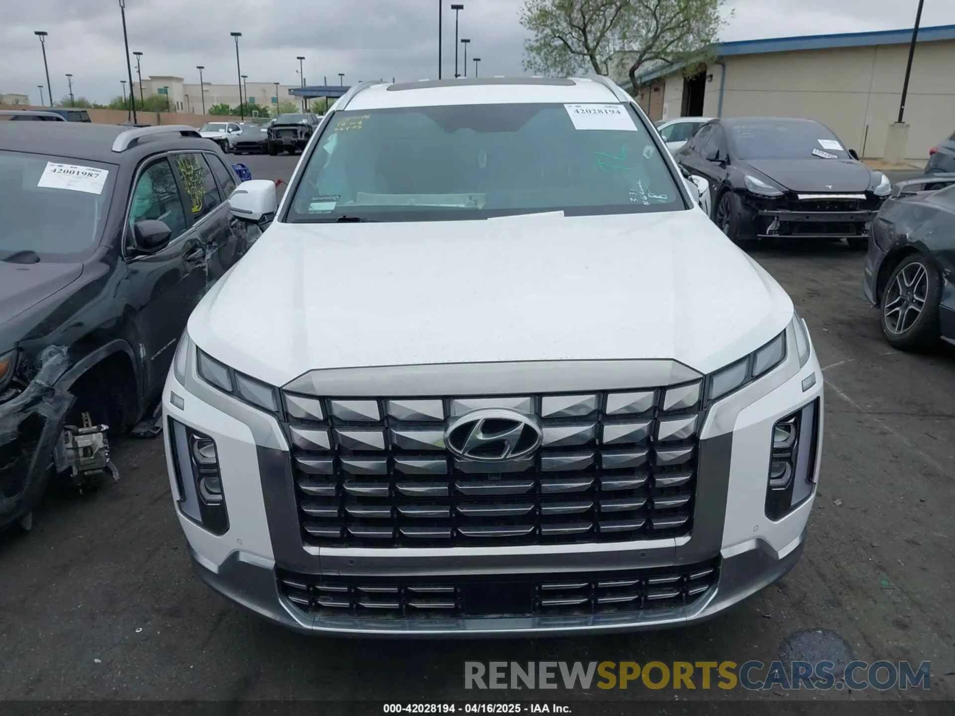 13 Photograph of a damaged car KM8R74GEXPU516330 HYUNDAI PALISADE 2023