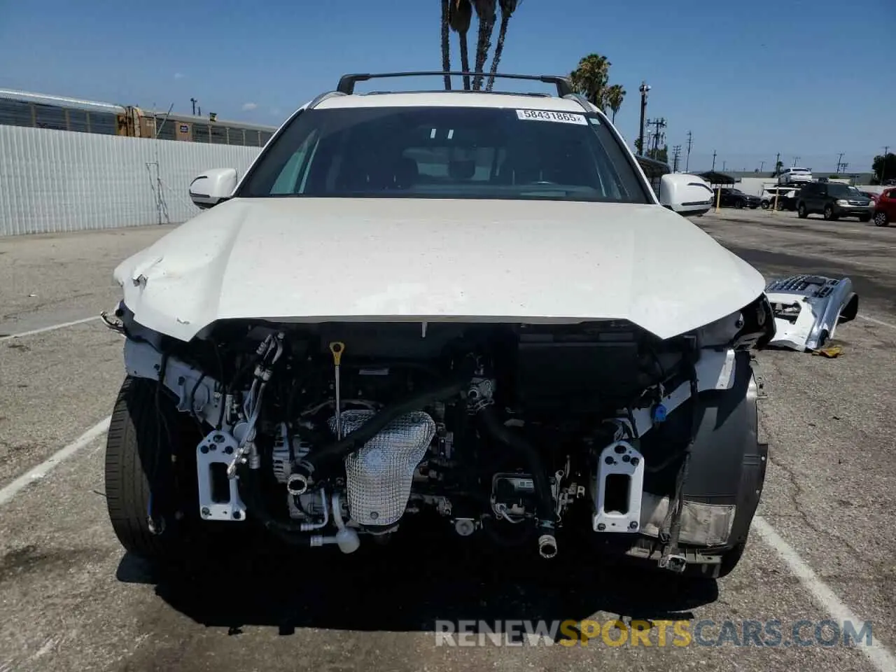5 Photograph of a damaged car KM8R74GEXPU516408 HYUNDAI PALISADE 2023