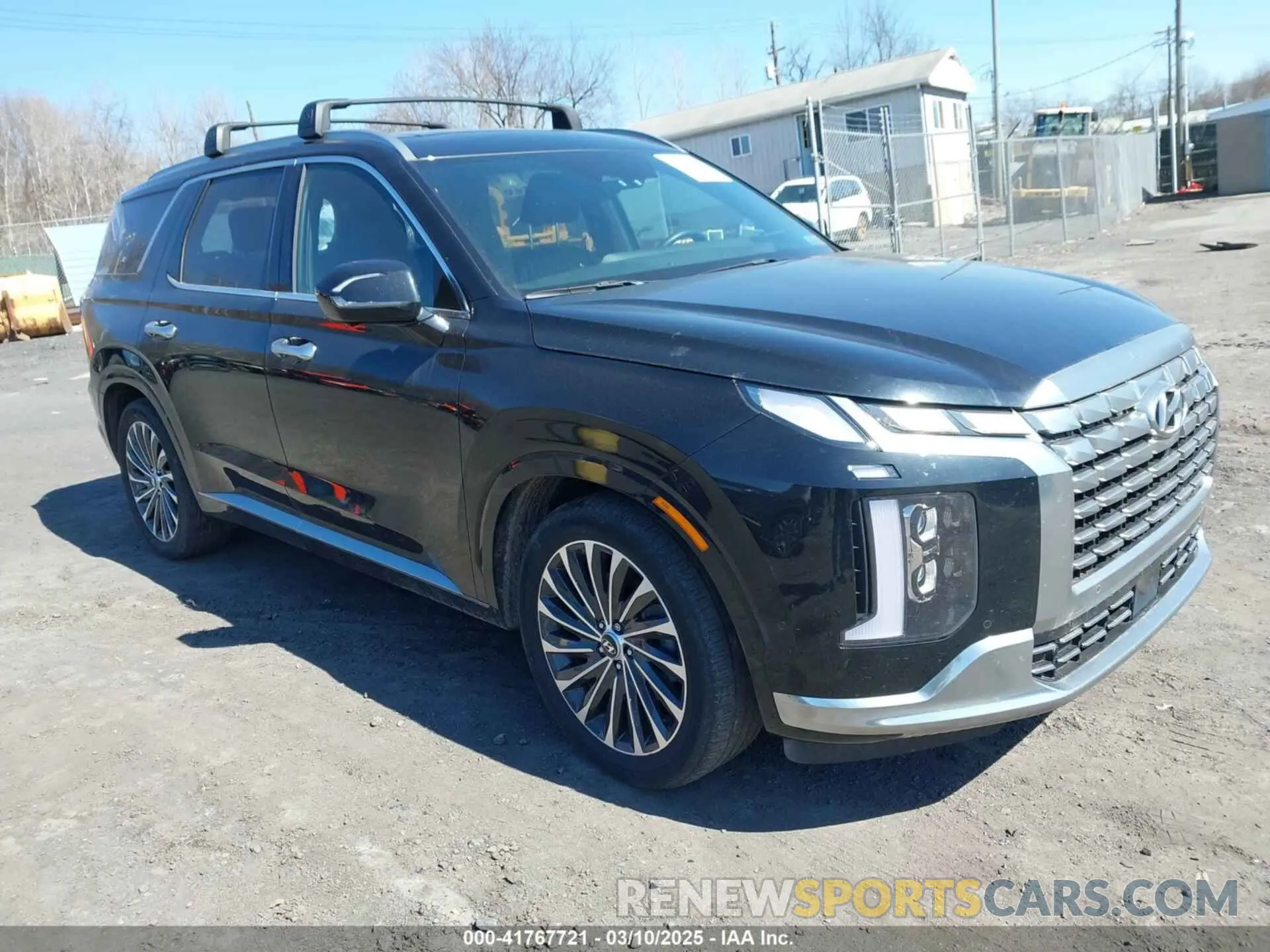 1 Photograph of a damaged car KM8R7DGE0PU582482 HYUNDAI PALISADE 2023