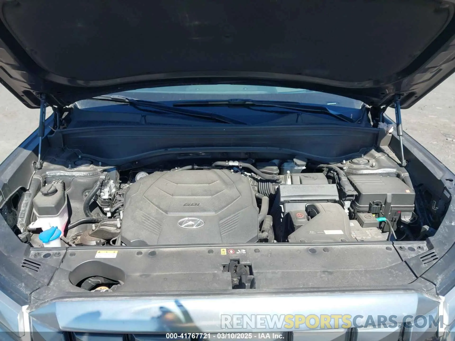 10 Photograph of a damaged car KM8R7DGE0PU582482 HYUNDAI PALISADE 2023