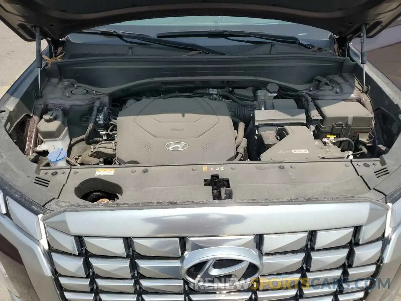 12 Photograph of a damaged car KM8R7DGE0PU606179 HYUNDAI PALISADE 2023