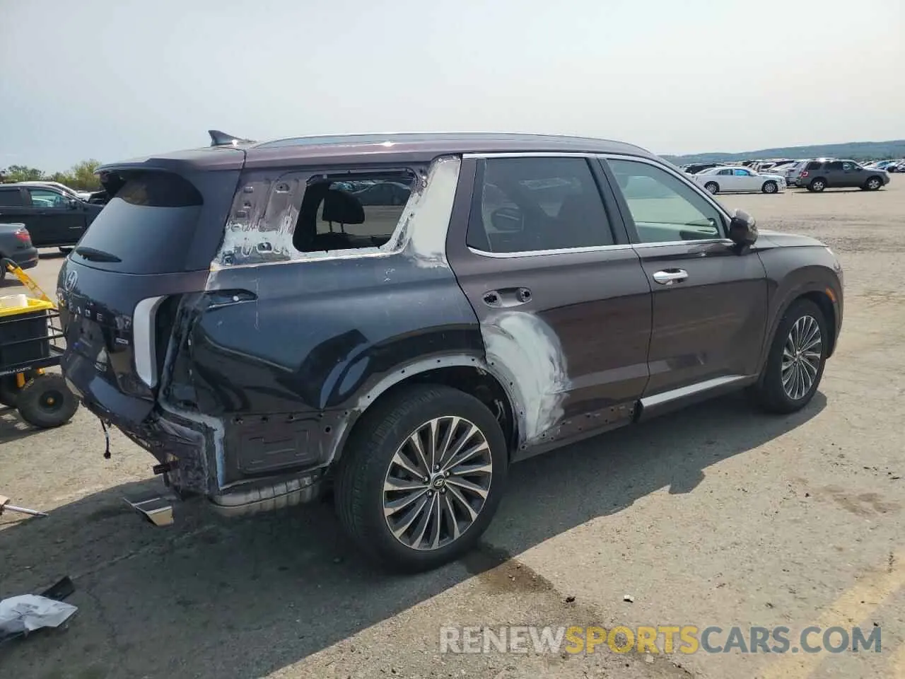 3 Photograph of a damaged car KM8R7DGE0PU606179 HYUNDAI PALISADE 2023