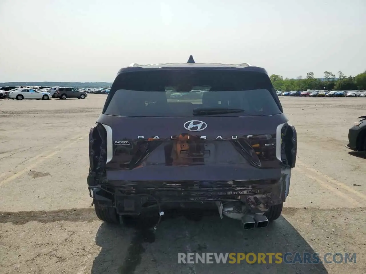 6 Photograph of a damaged car KM8R7DGE0PU606179 HYUNDAI PALISADE 2023
