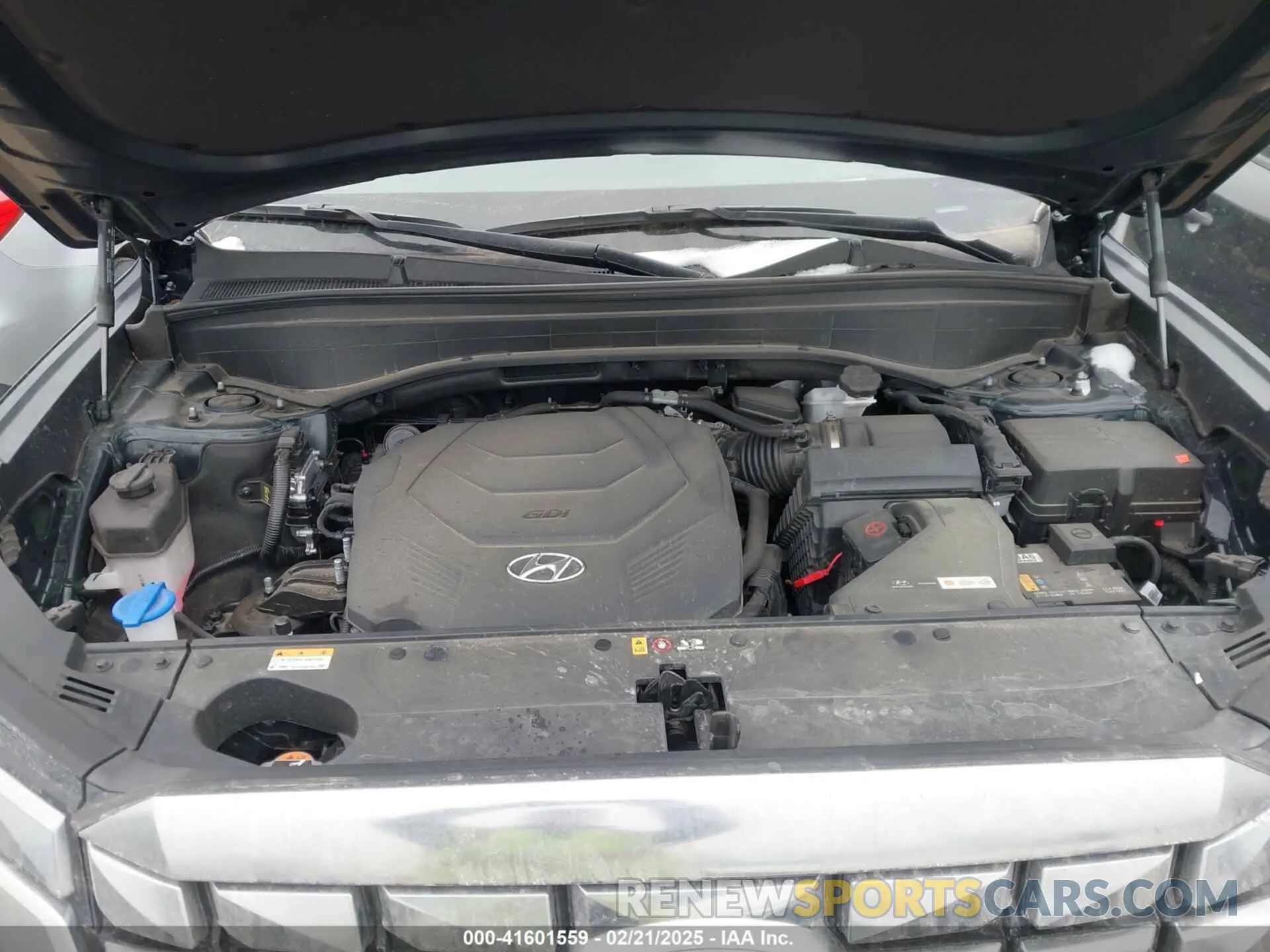 10 Photograph of a damaged car KM8R7DGE0PU640381 HYUNDAI PALISADE 2023