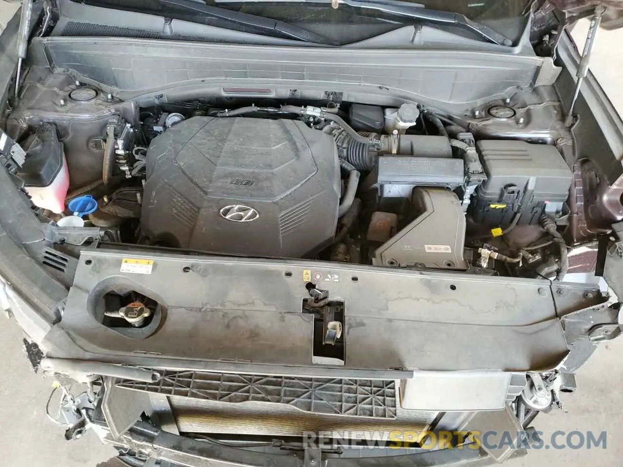 12 Photograph of a damaged car KM8R7DGE0PU643247 HYUNDAI PALISADE 2023