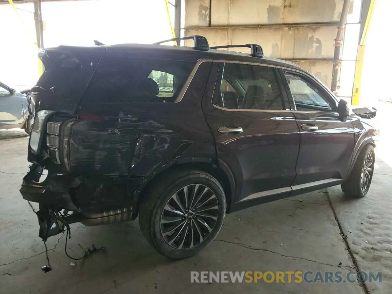 3 Photograph of a damaged car KM8R7DGE0PU643247 HYUNDAI PALISADE 2023