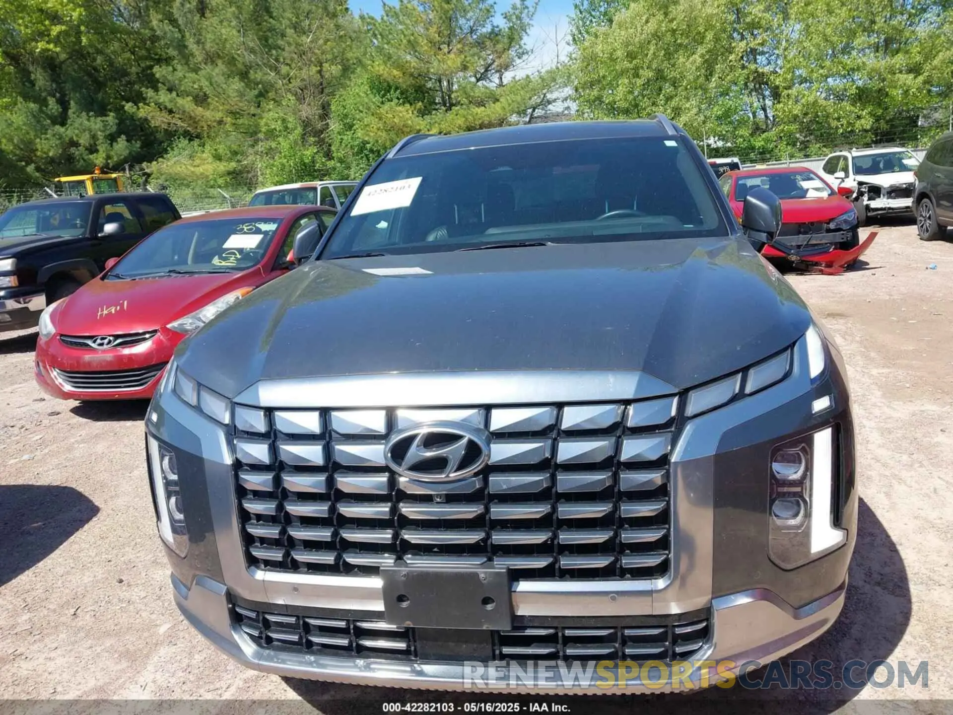 12 Photograph of a damaged car KM8R7DGE1PU502462 HYUNDAI PALISADE 2023