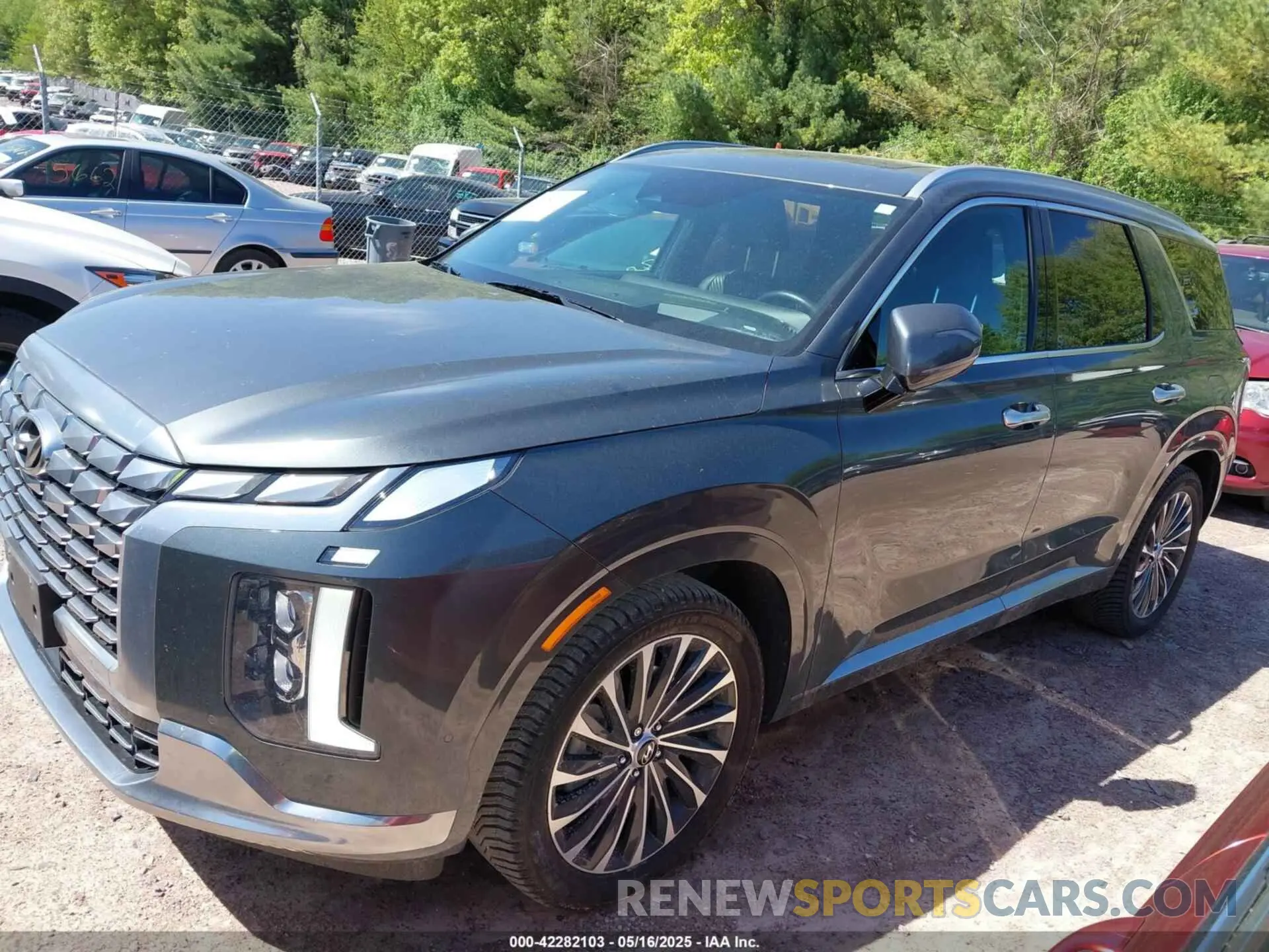 2 Photograph of a damaged car KM8R7DGE1PU502462 HYUNDAI PALISADE 2023