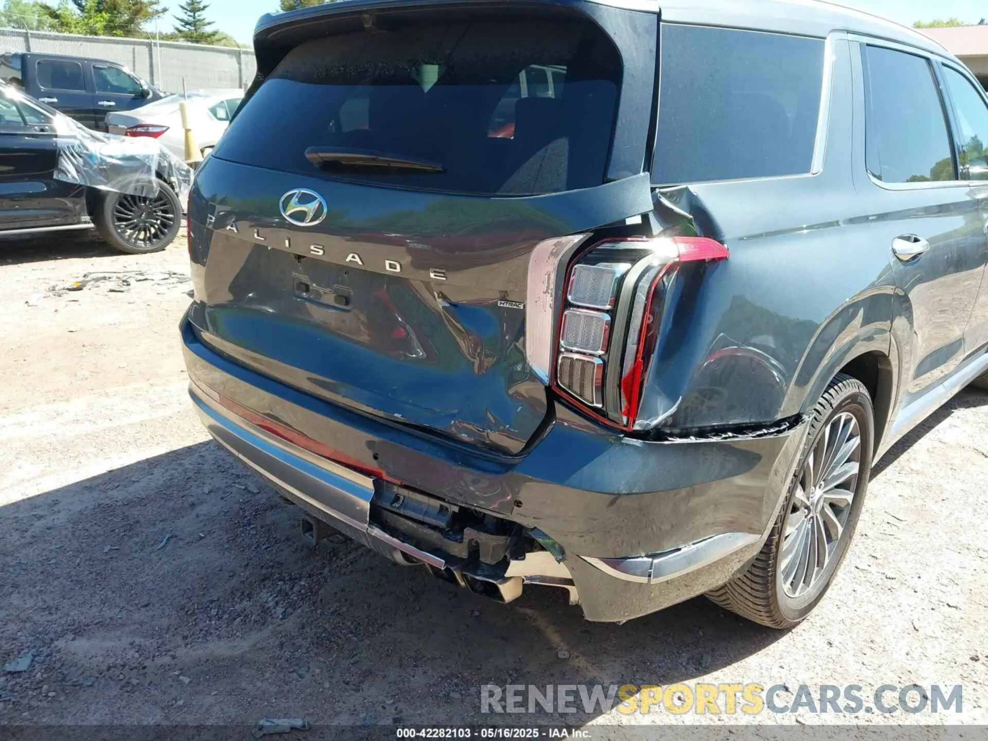 6 Photograph of a damaged car KM8R7DGE1PU502462 HYUNDAI PALISADE 2023