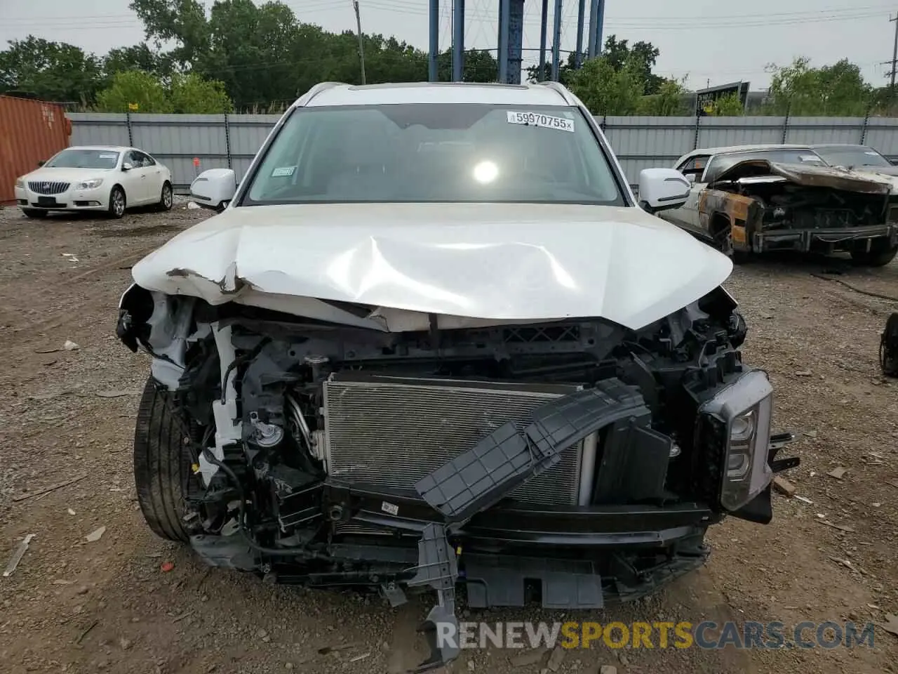5 Photograph of a damaged car KM8R7DGE1PU638459 HYUNDAI PALISADE 2023