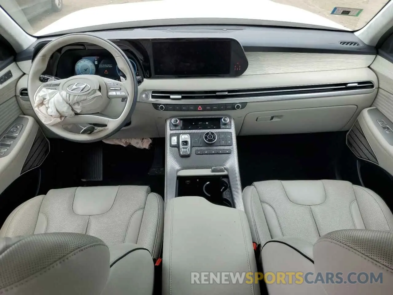 8 Photograph of a damaged car KM8R7DGE1PU638459 HYUNDAI PALISADE 2023