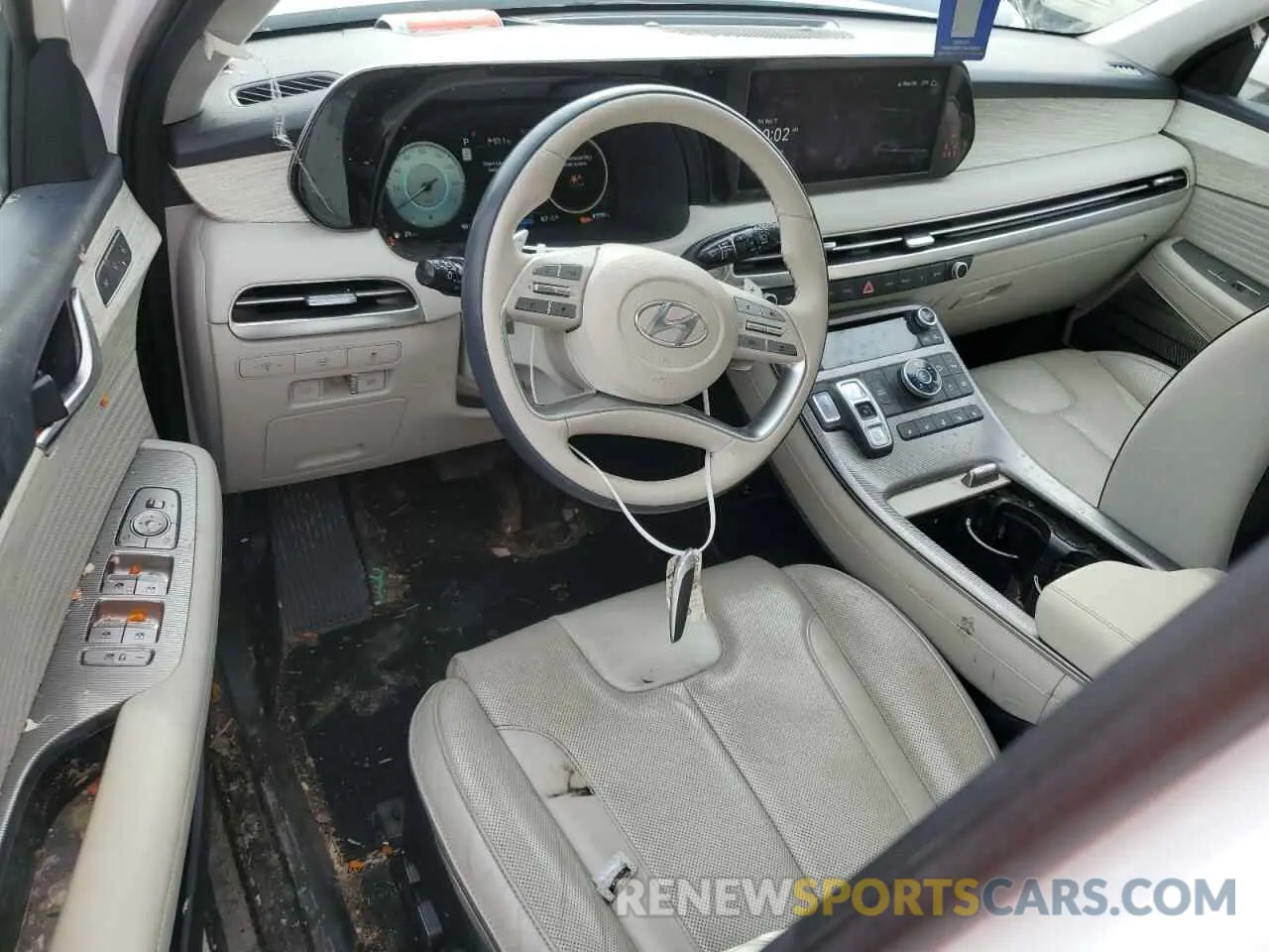 8 Photograph of a damaged car KM8R7DGE2PU512935 HYUNDAI PALISADE 2023