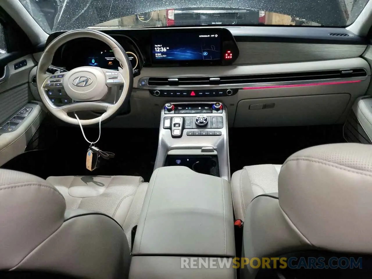8 Photograph of a damaged car KM8R7DGE2PU615014 HYUNDAI PALISADE 2023