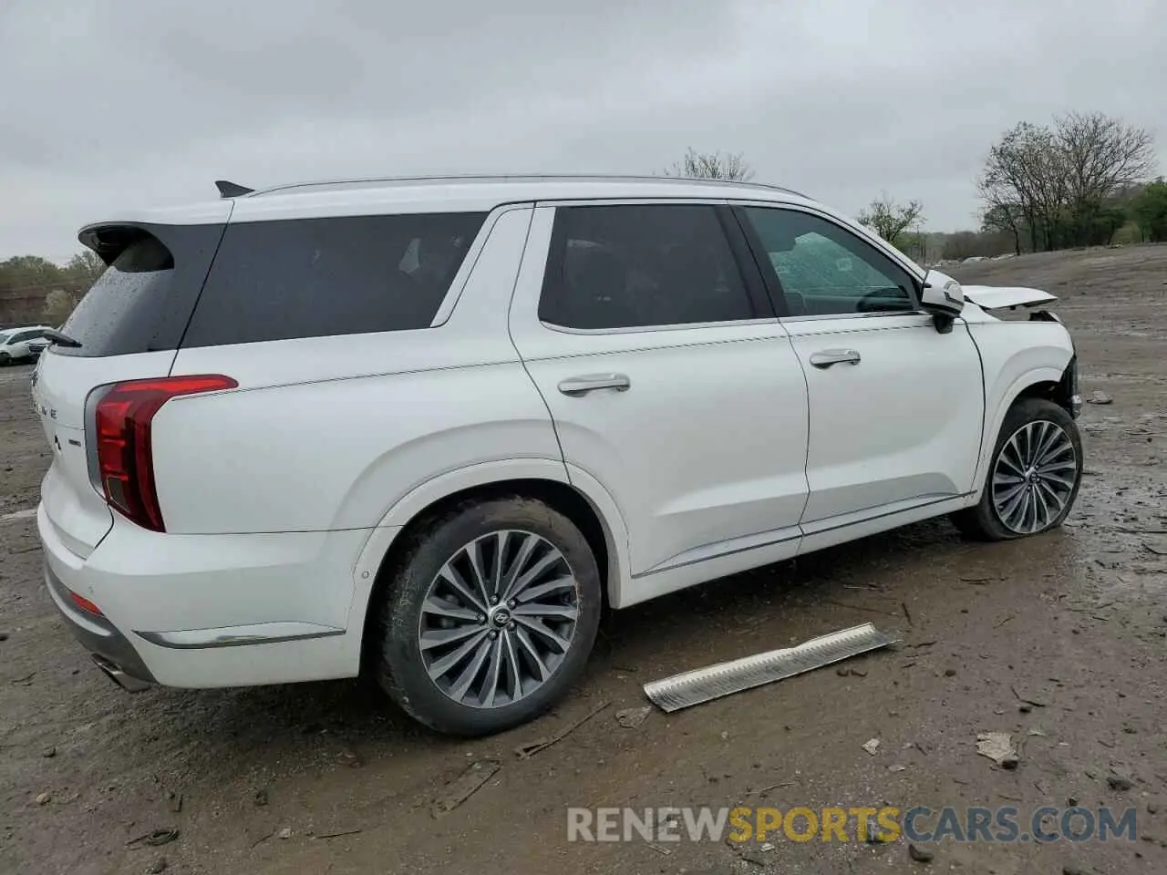 3 Photograph of a damaged car KM8R7DGE4PU584025 HYUNDAI PALISADE 2023