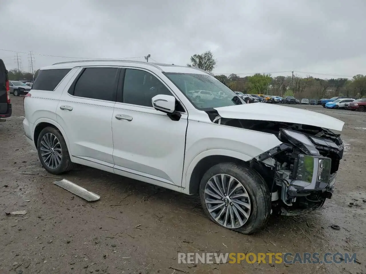 4 Photograph of a damaged car KM8R7DGE4PU584025 HYUNDAI PALISADE 2023