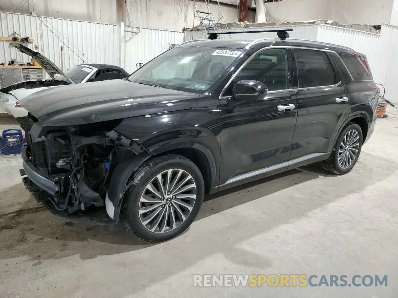 1 Photograph of a damaged car KM8R7DGE5PU551065 HYUNDAI PALISADE 2023