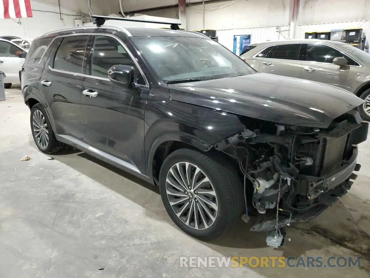 4 Photograph of a damaged car KM8R7DGE5PU551065 HYUNDAI PALISADE 2023