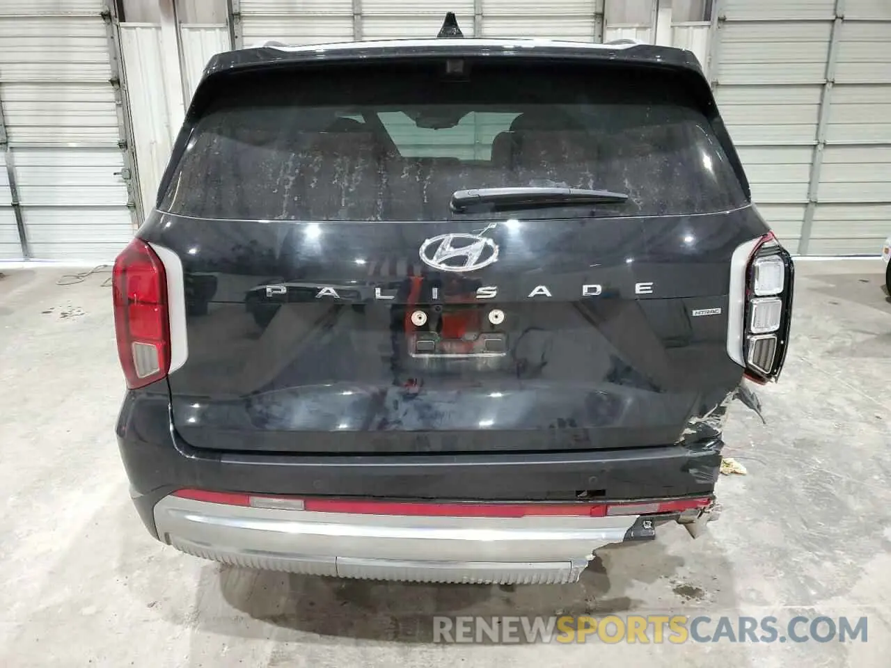 6 Photograph of a damaged car KM8R7DGE5PU551065 HYUNDAI PALISADE 2023