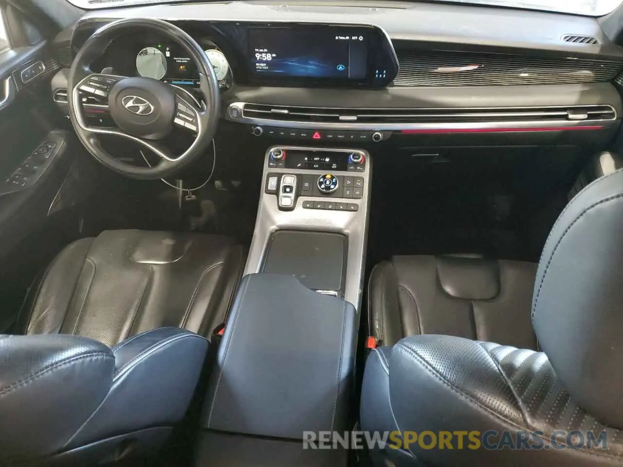 8 Photograph of a damaged car KM8R7DGE5PU551065 HYUNDAI PALISADE 2023