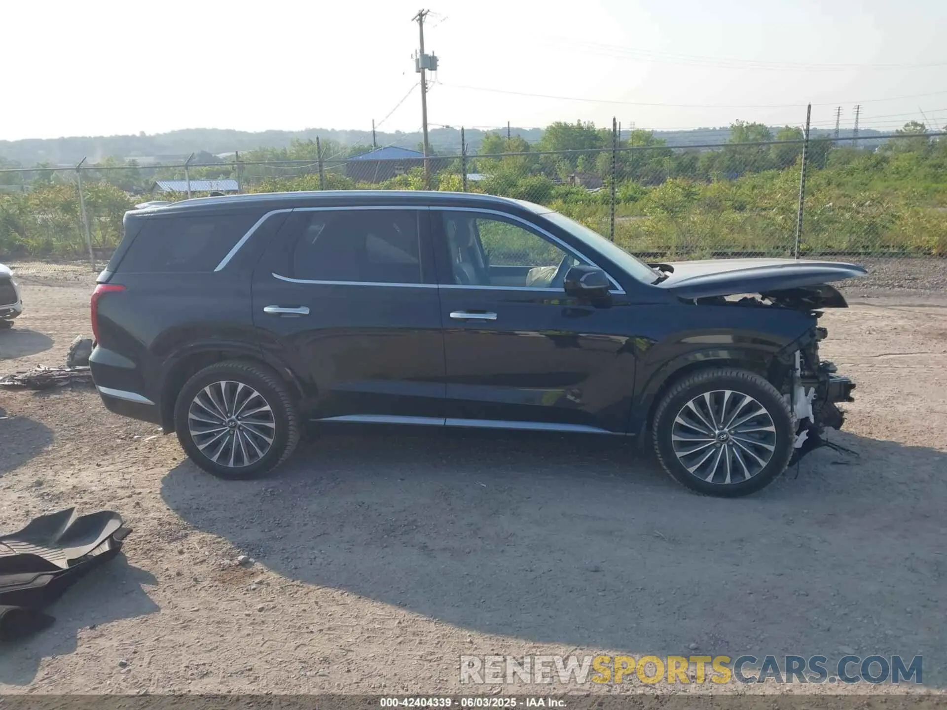 14 Photograph of a damaged car KM8R7DGE6PU542231 HYUNDAI PALISADE 2023