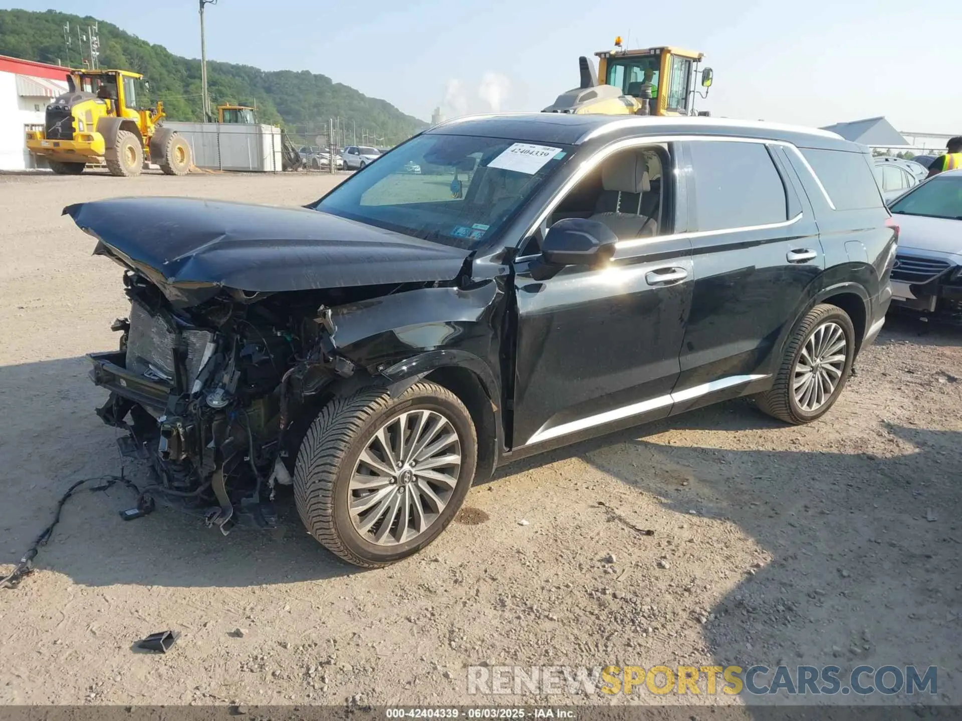 2 Photograph of a damaged car KM8R7DGE6PU542231 HYUNDAI PALISADE 2023
