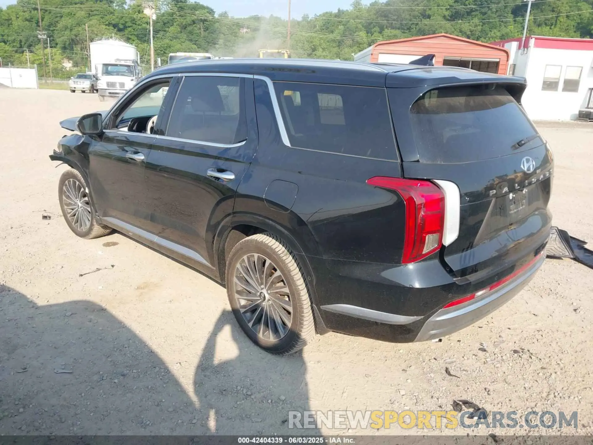 3 Photograph of a damaged car KM8R7DGE6PU542231 HYUNDAI PALISADE 2023