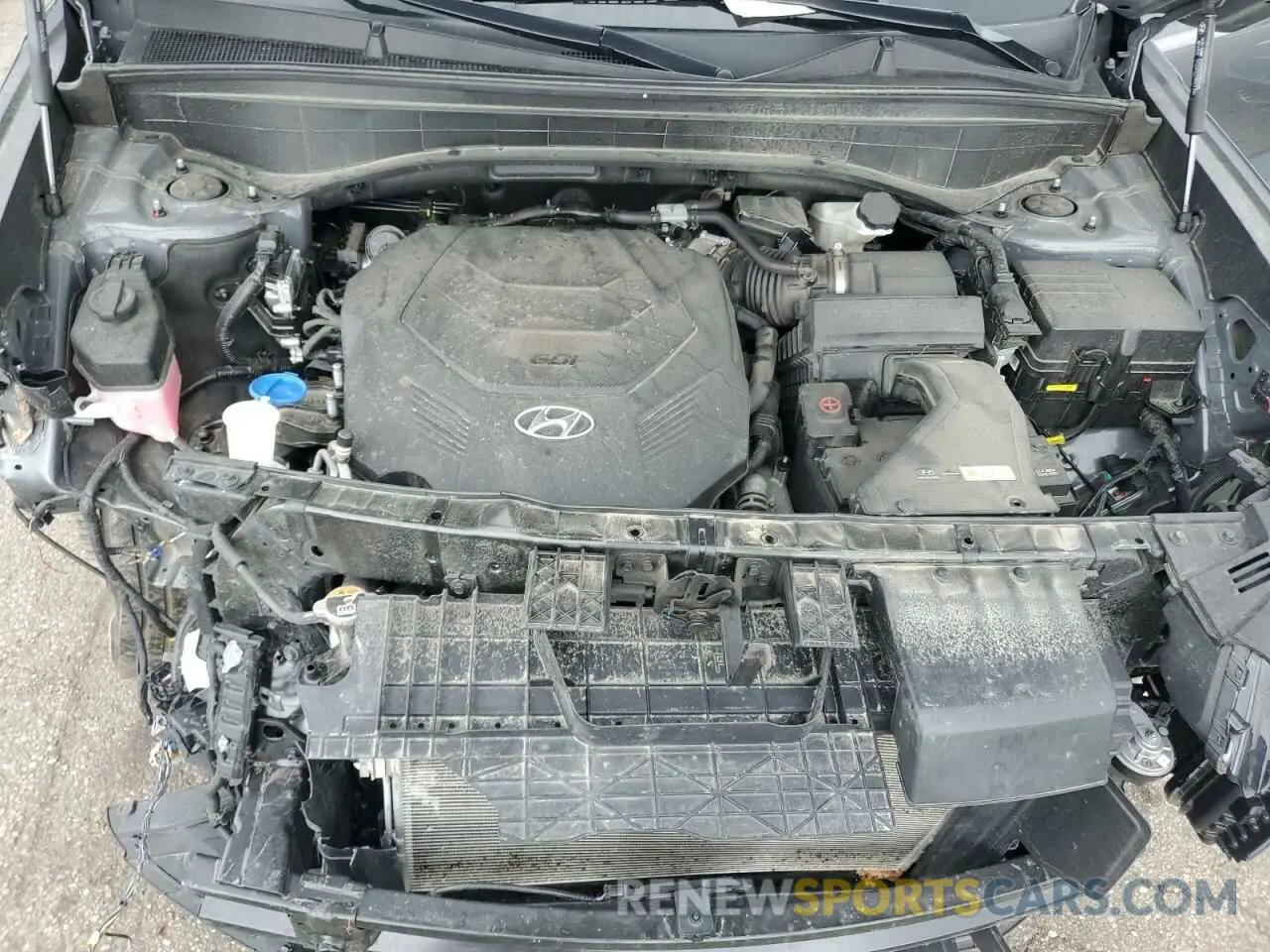 12 Photograph of a damaged car KM8R7DGE6PU558980 HYUNDAI PALISADE 2023