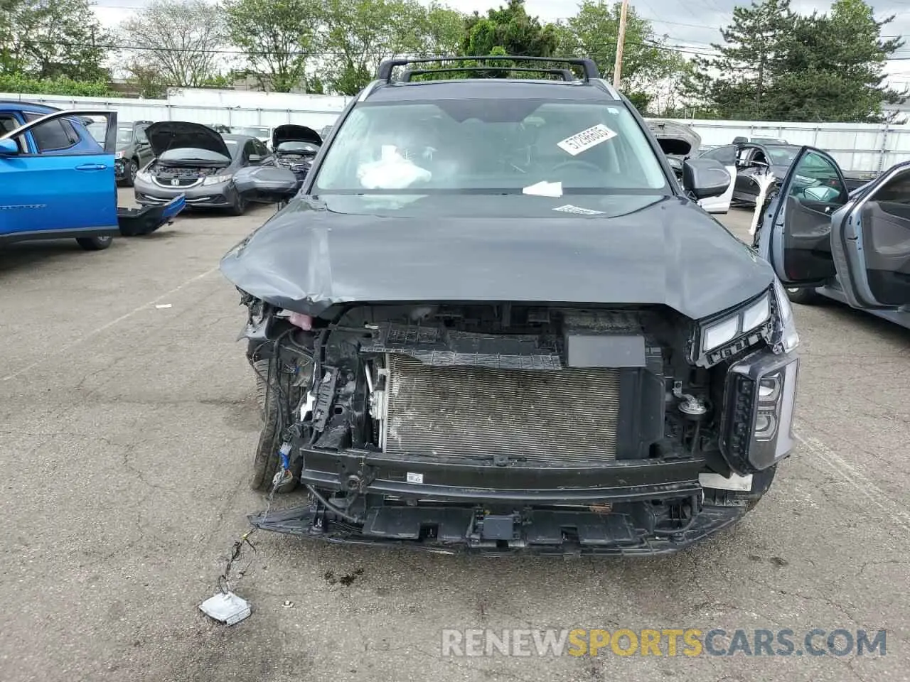 5 Photograph of a damaged car KM8R7DGE6PU558980 HYUNDAI PALISADE 2023