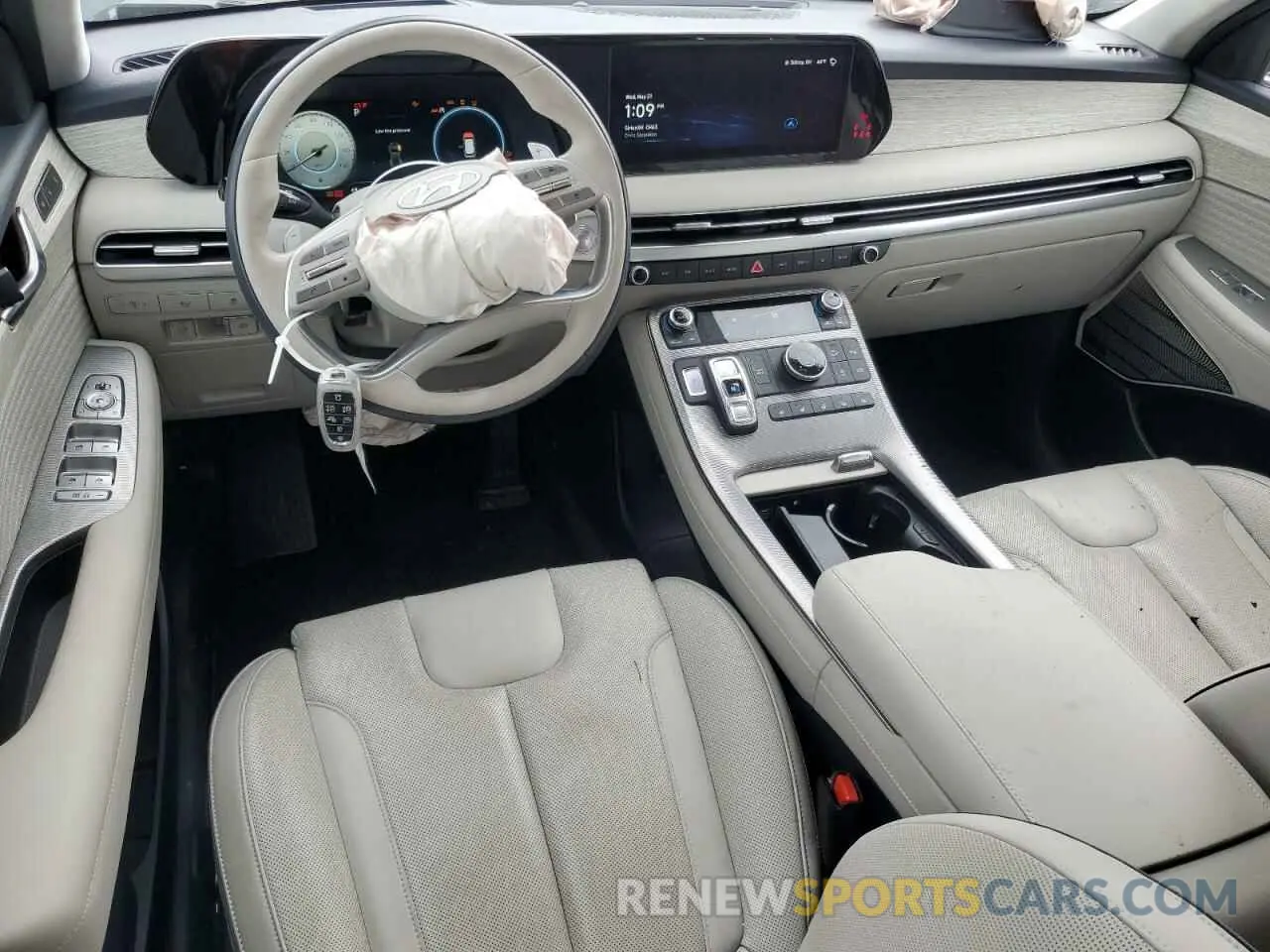 8 Photograph of a damaged car KM8R7DGE6PU558980 HYUNDAI PALISADE 2023