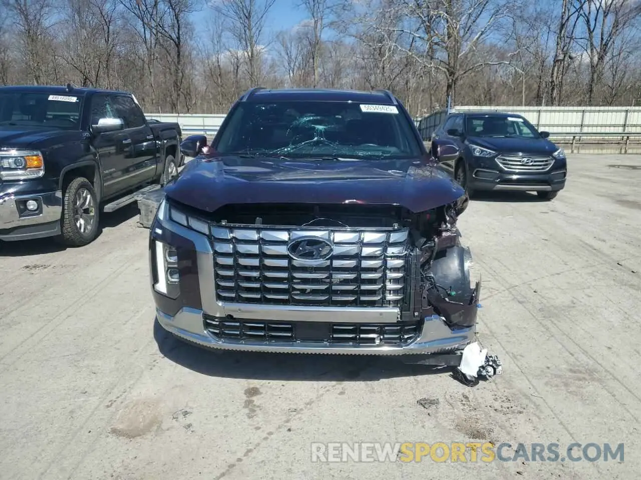 5 Photograph of a damaged car KM8R7DGE7PU572340 HYUNDAI PALISADE 2023